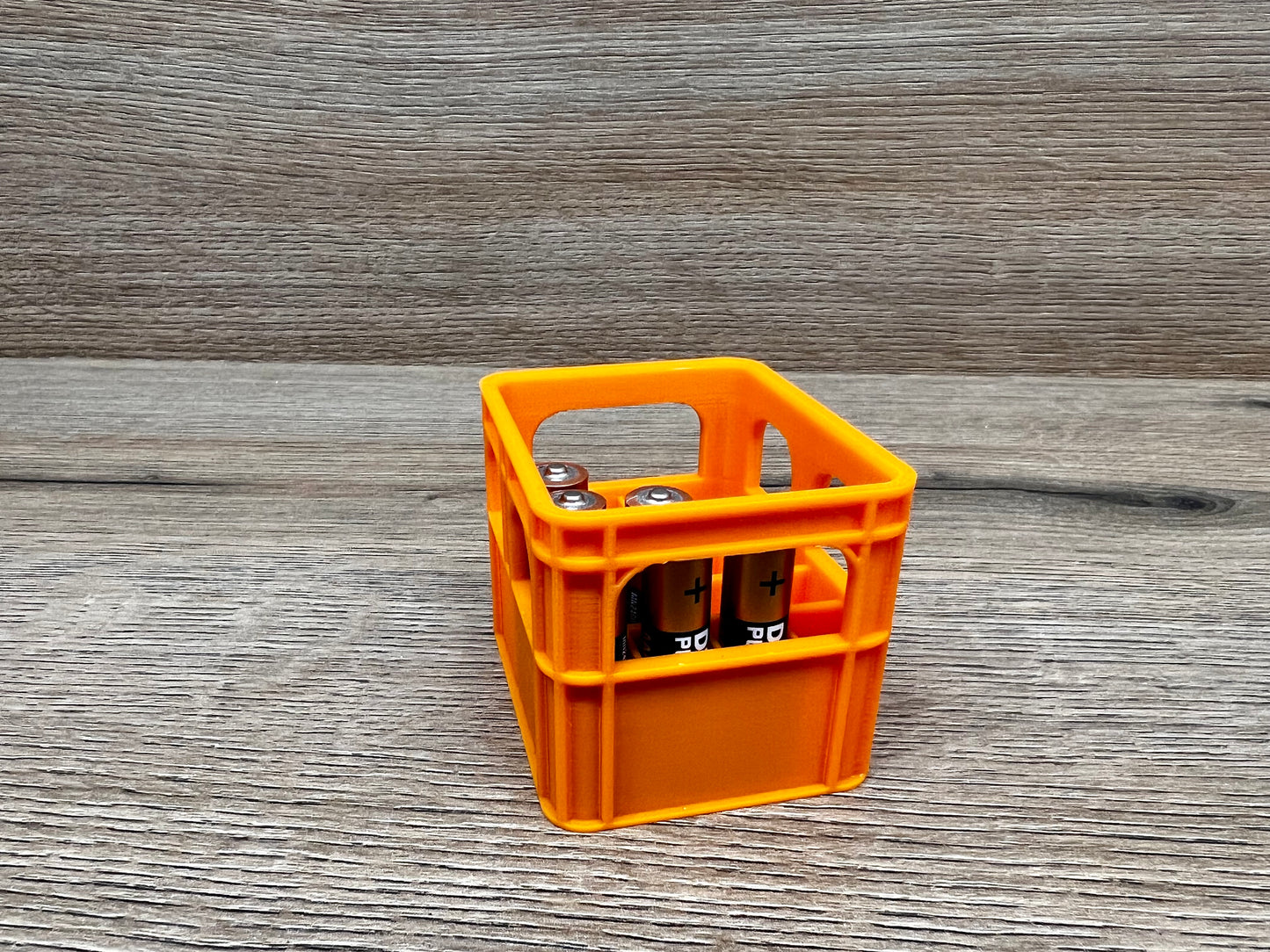 zweifarbig - Bierkasten für Batterien, Bierkiste, Getränkekiste, Batteriekiste